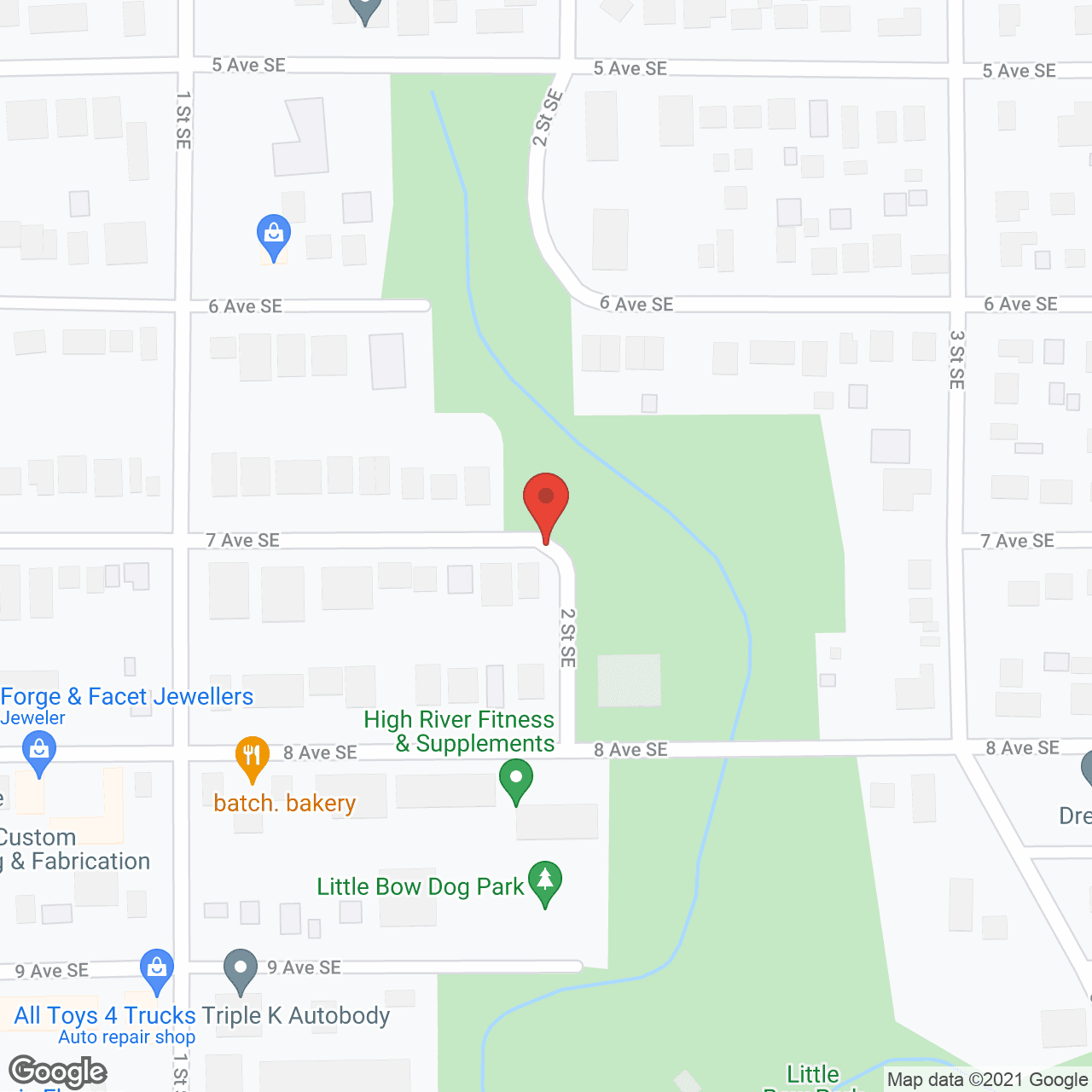 Abbeyfield Houses Society of High River in google map
