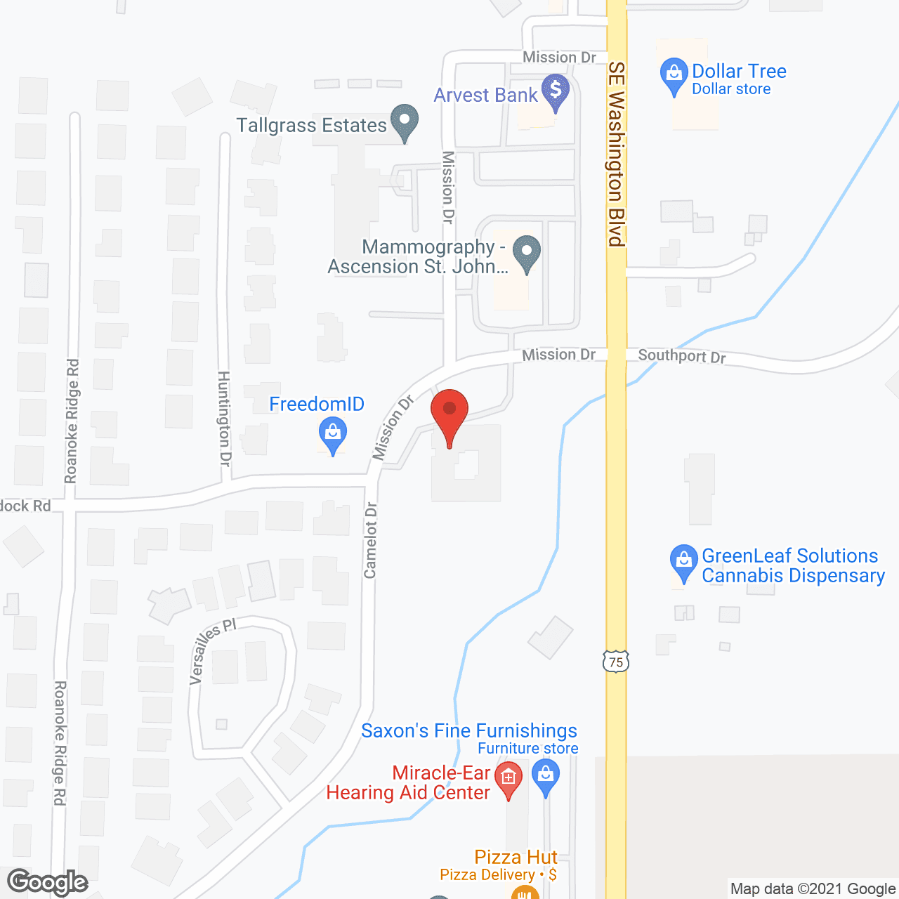 Brookdale Bartlesville South in google map
