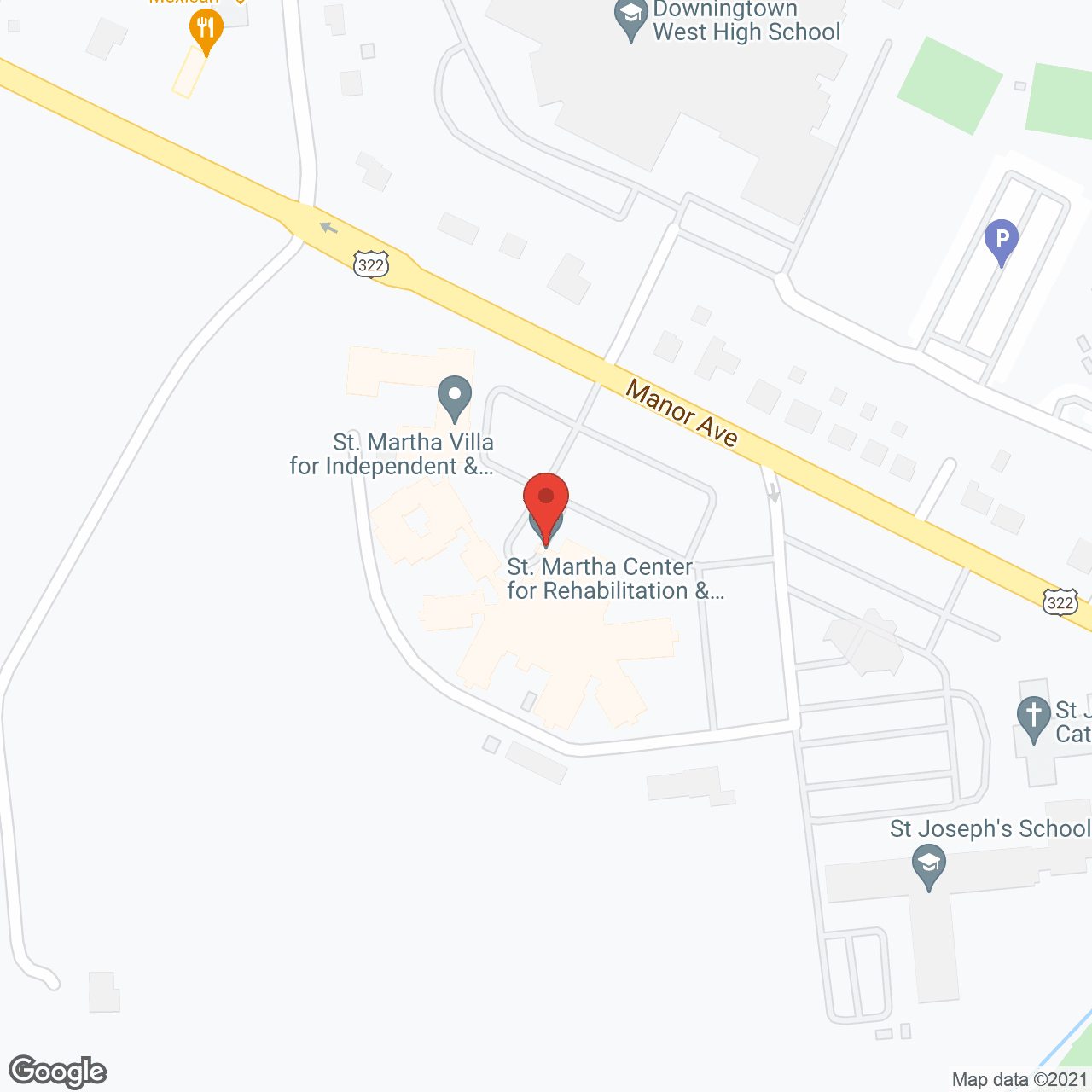 Saint Marthas Nursing Home in google map