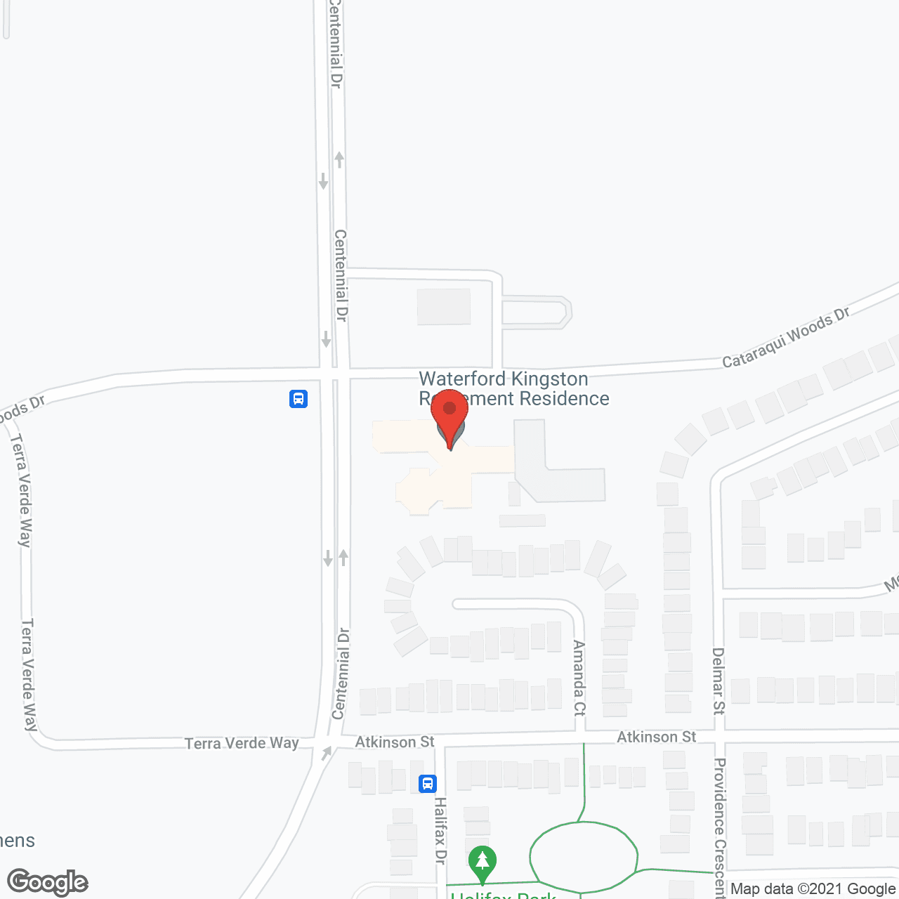 The Waterford Retirement Community-Kingston in google map
