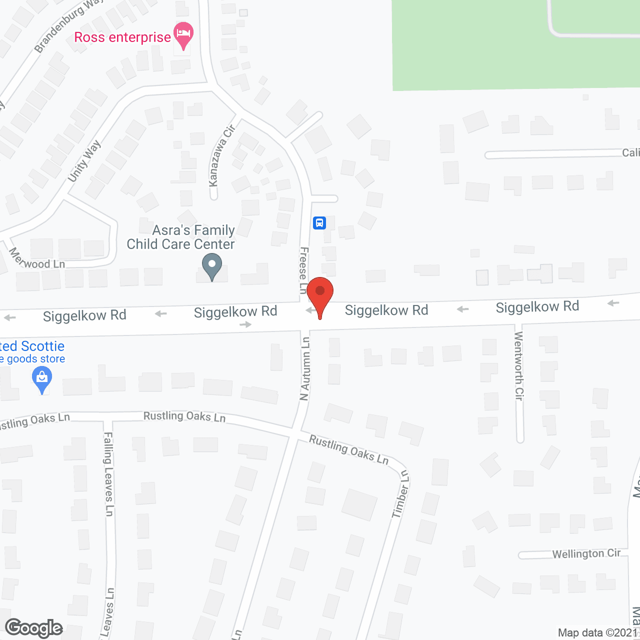 Unified Adult Family Home in google map