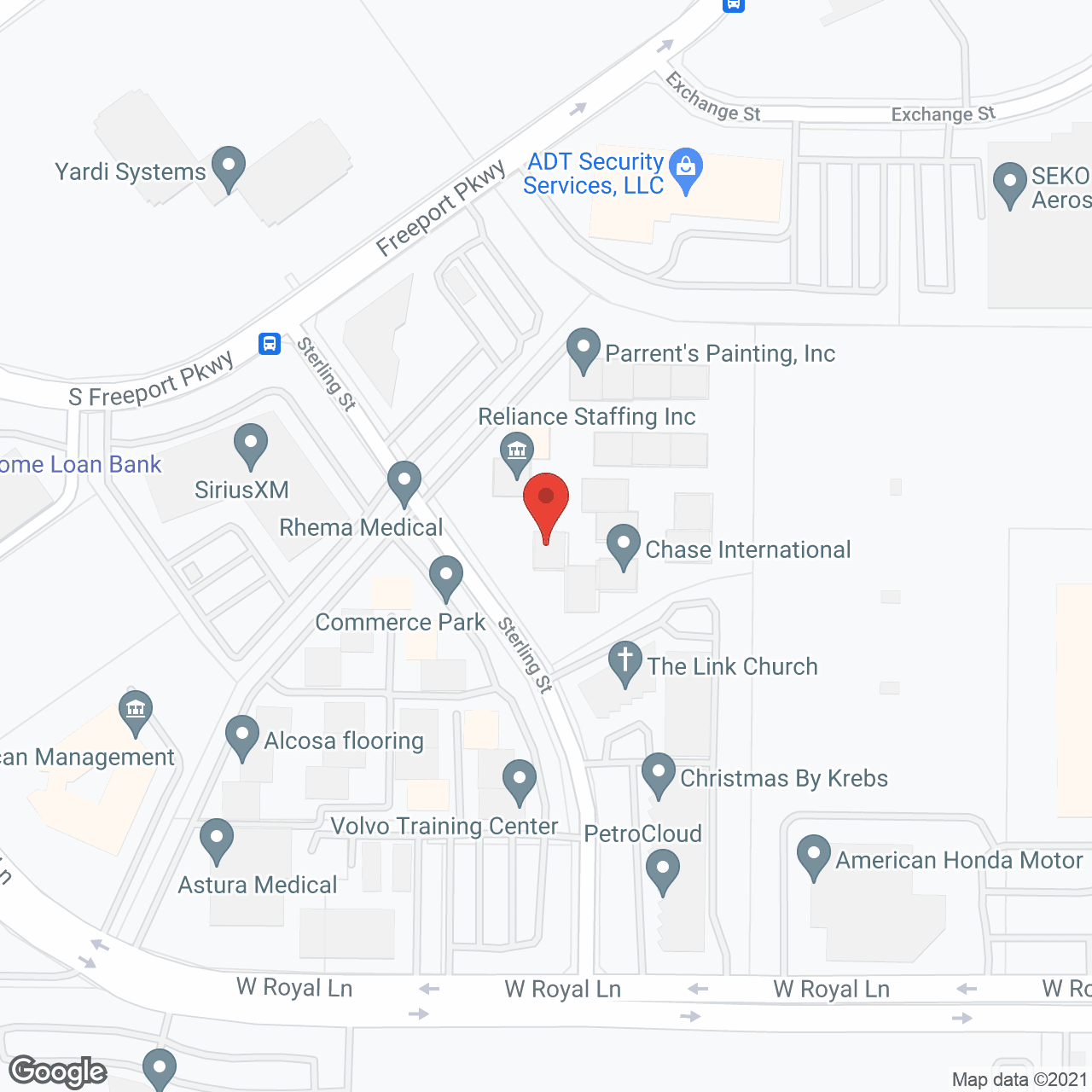 SYNERGY HomeCare of Irving in google map