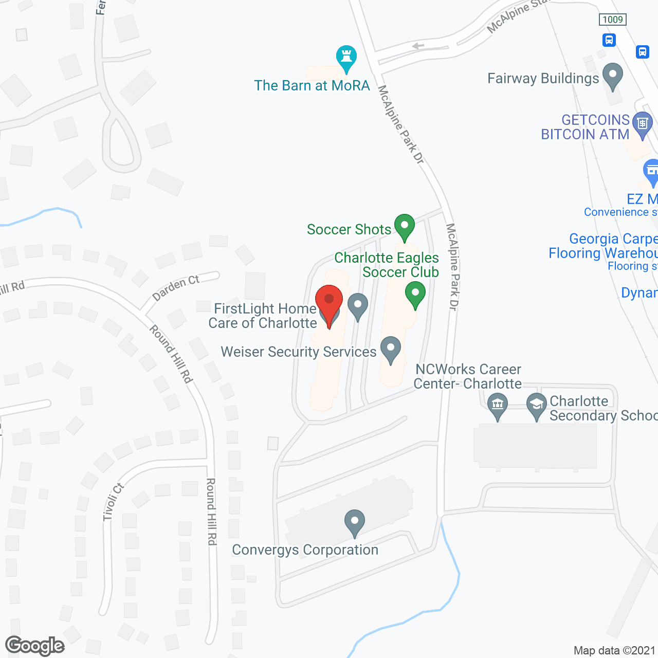 FirstLight Home Care of Greater Charlotte, NC in google map