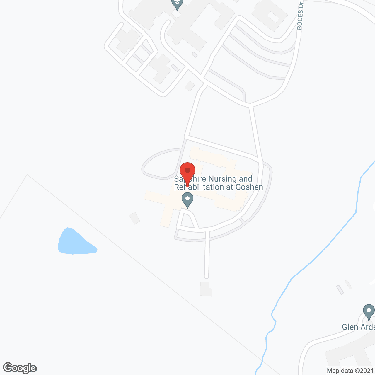 The W Senior Living at Goshen in google map