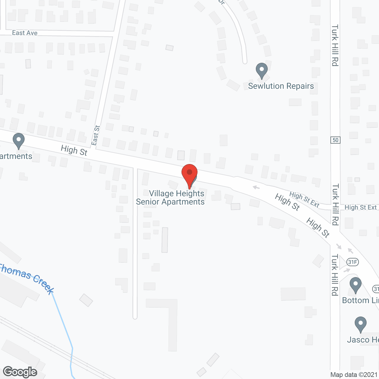 Village Heights Senior Apartments in google map