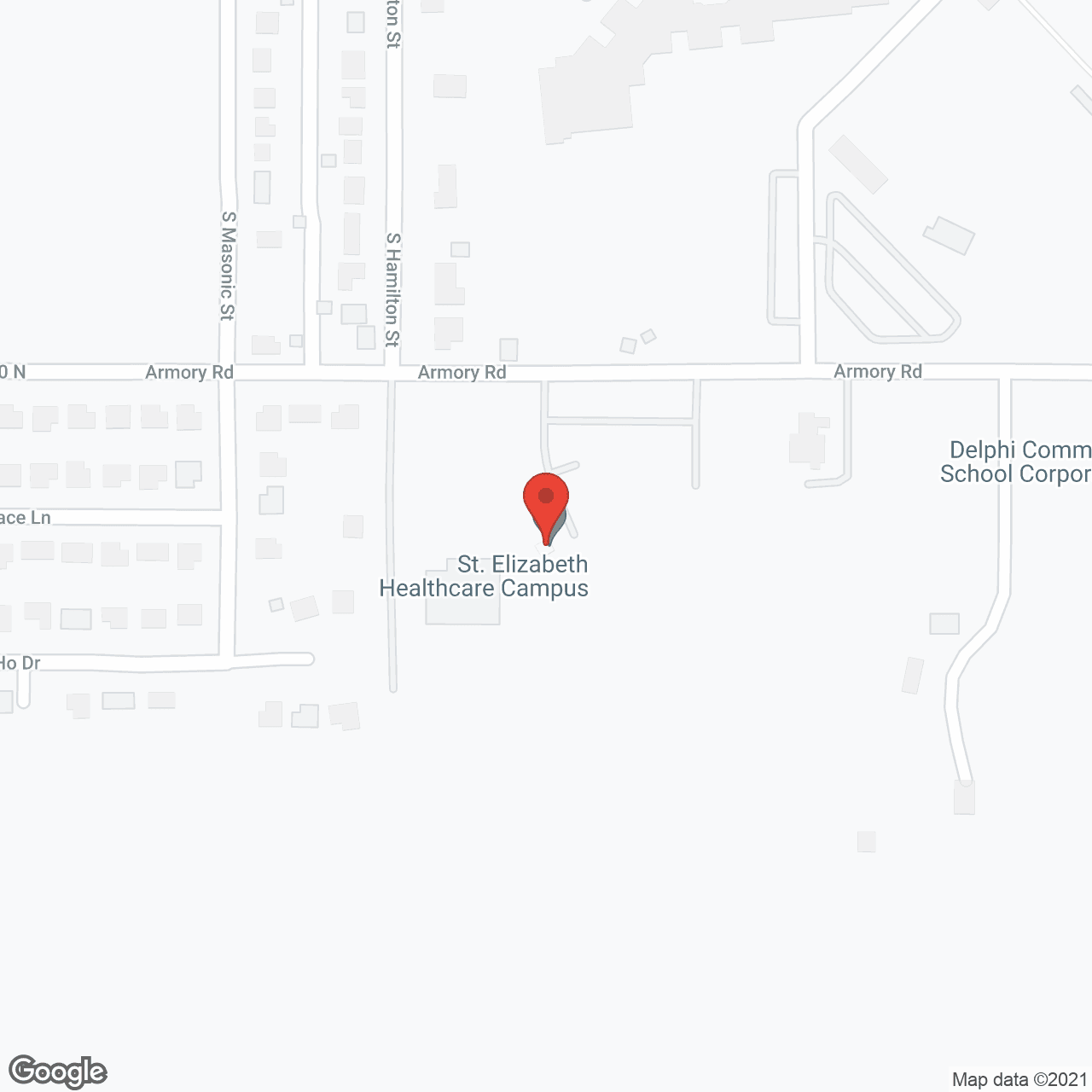 St Elizabeth Healthcare Center in google map