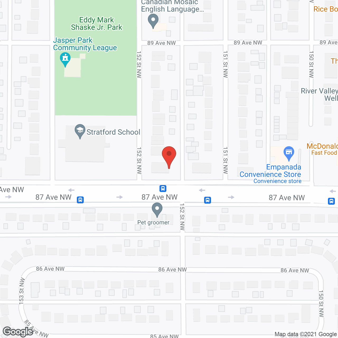 Colonial Arms in google map