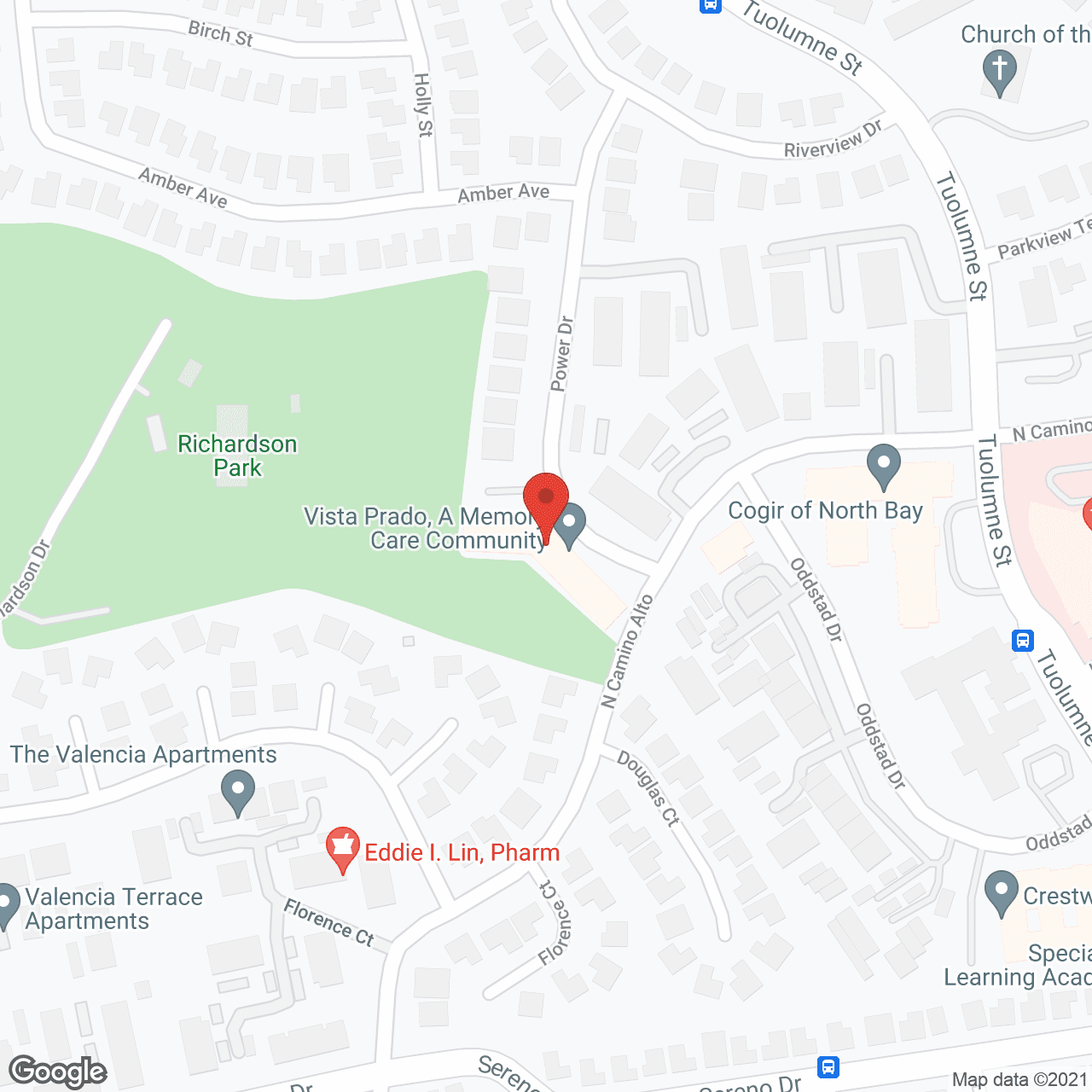Vista Prado in google map