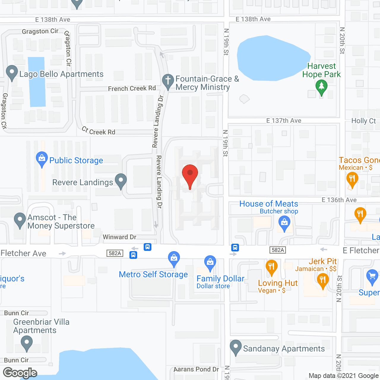 The Bristol at Tampa in google map