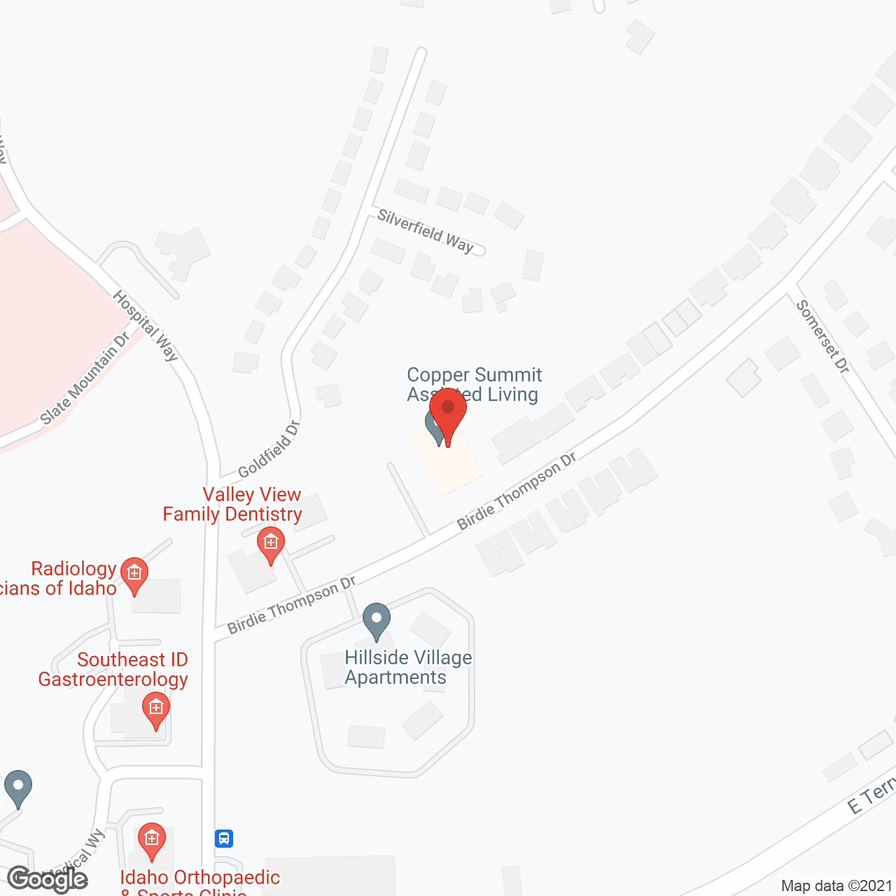 Copper Summit Assisted Living in google map