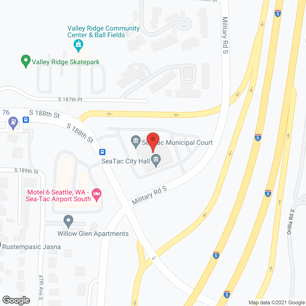 Hospitality Home Care in google map