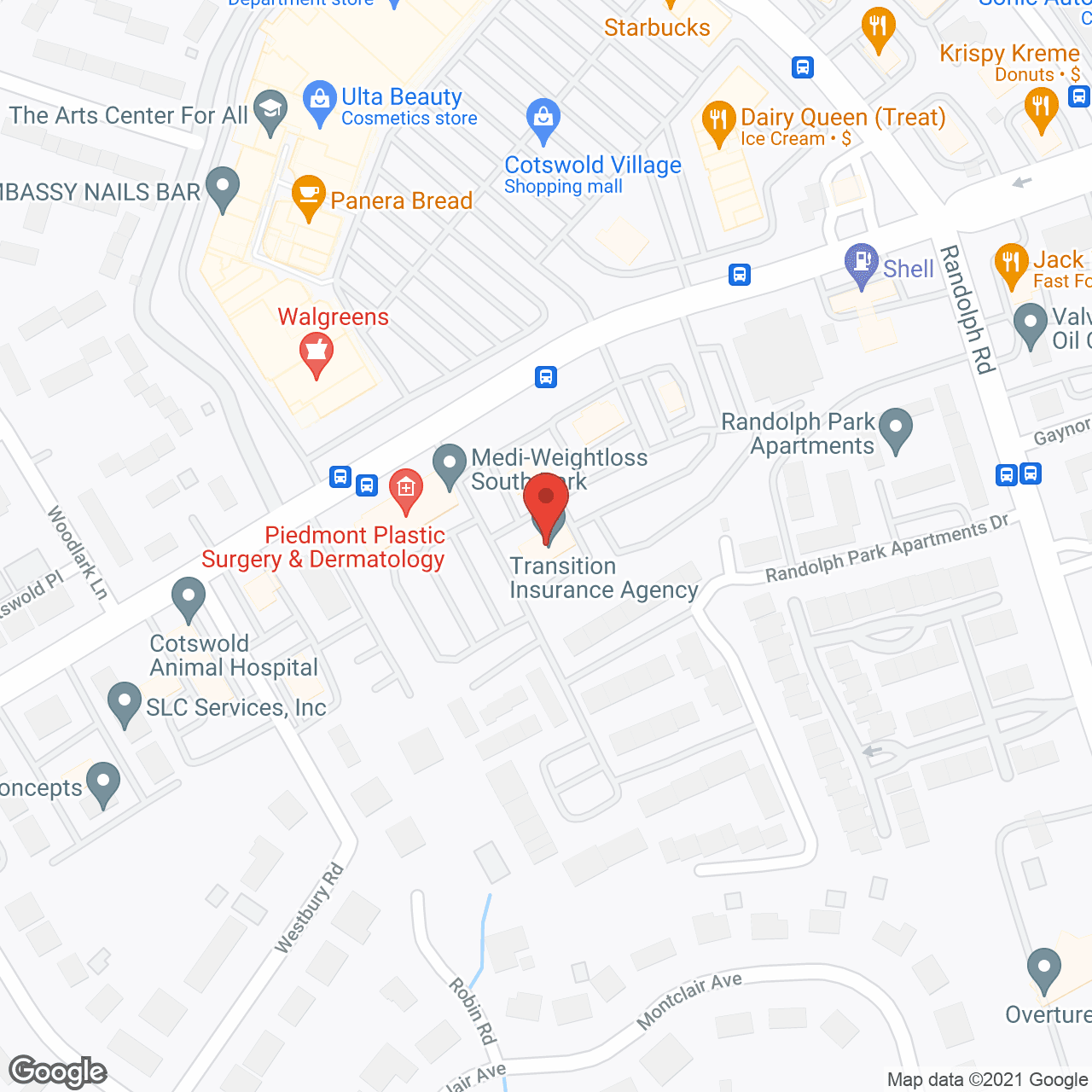 Golden Heart Senior Care - Charlotte in google map