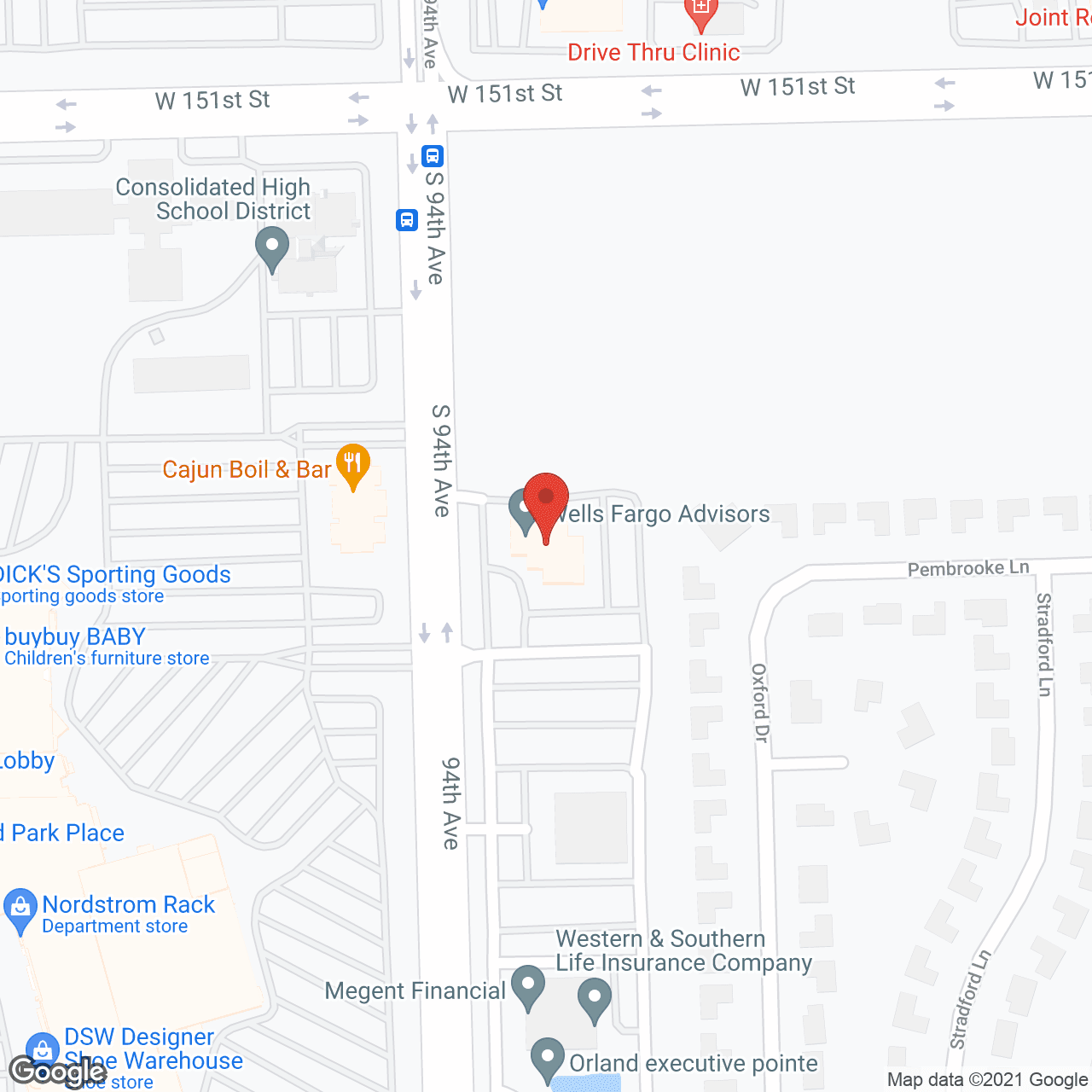 Synergy Home Care of Orland Park in google map