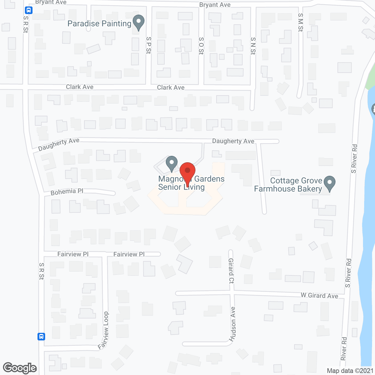 Magnolia Gardens Assisted Living in google map