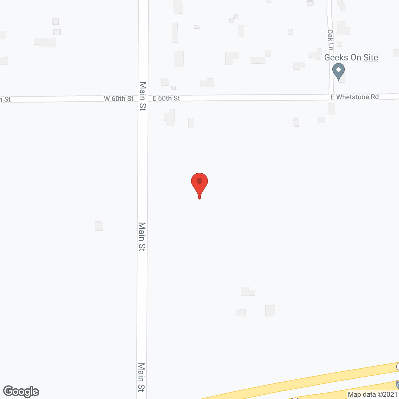 Sugar Fork Crossing in google map