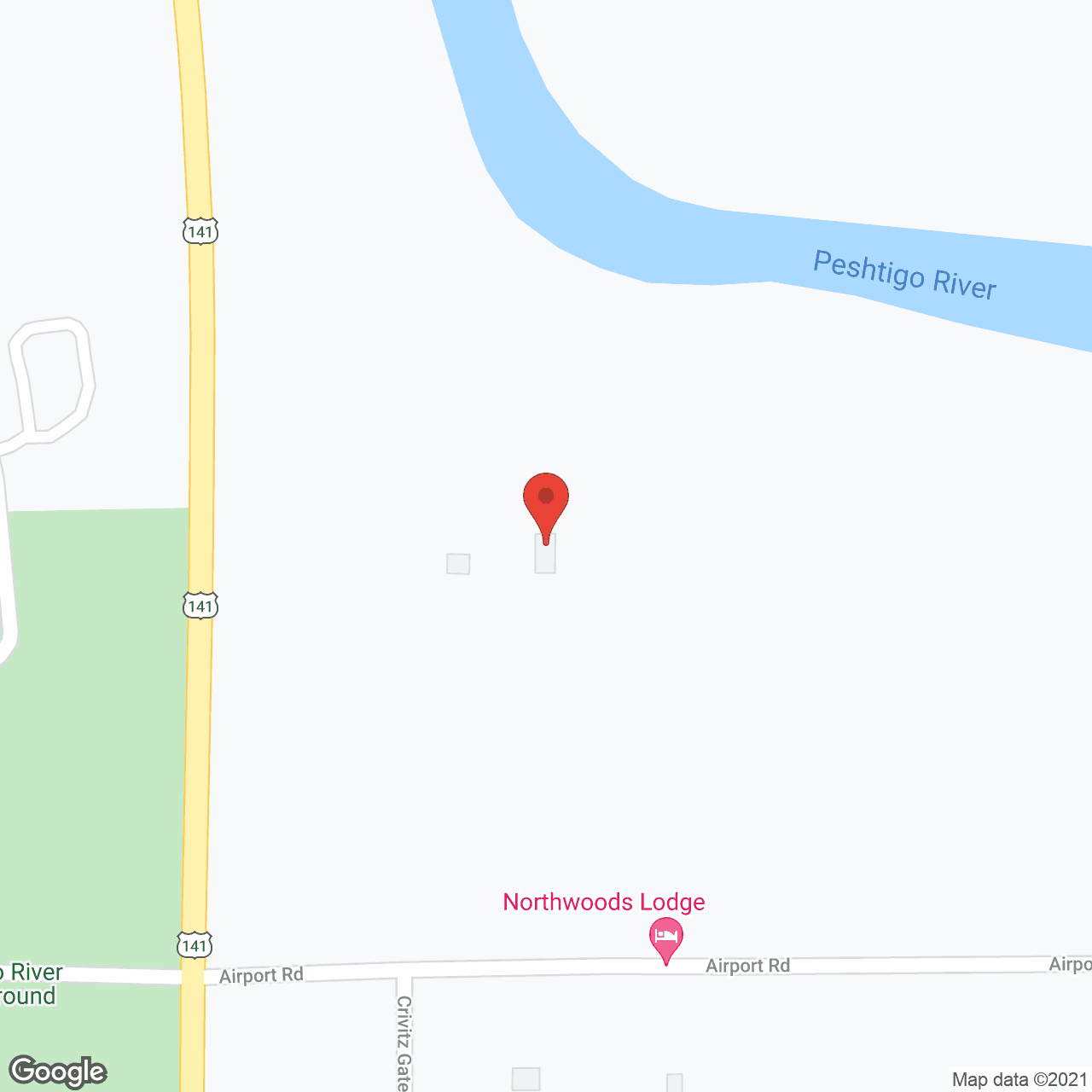 Northwoods Lodge in google map