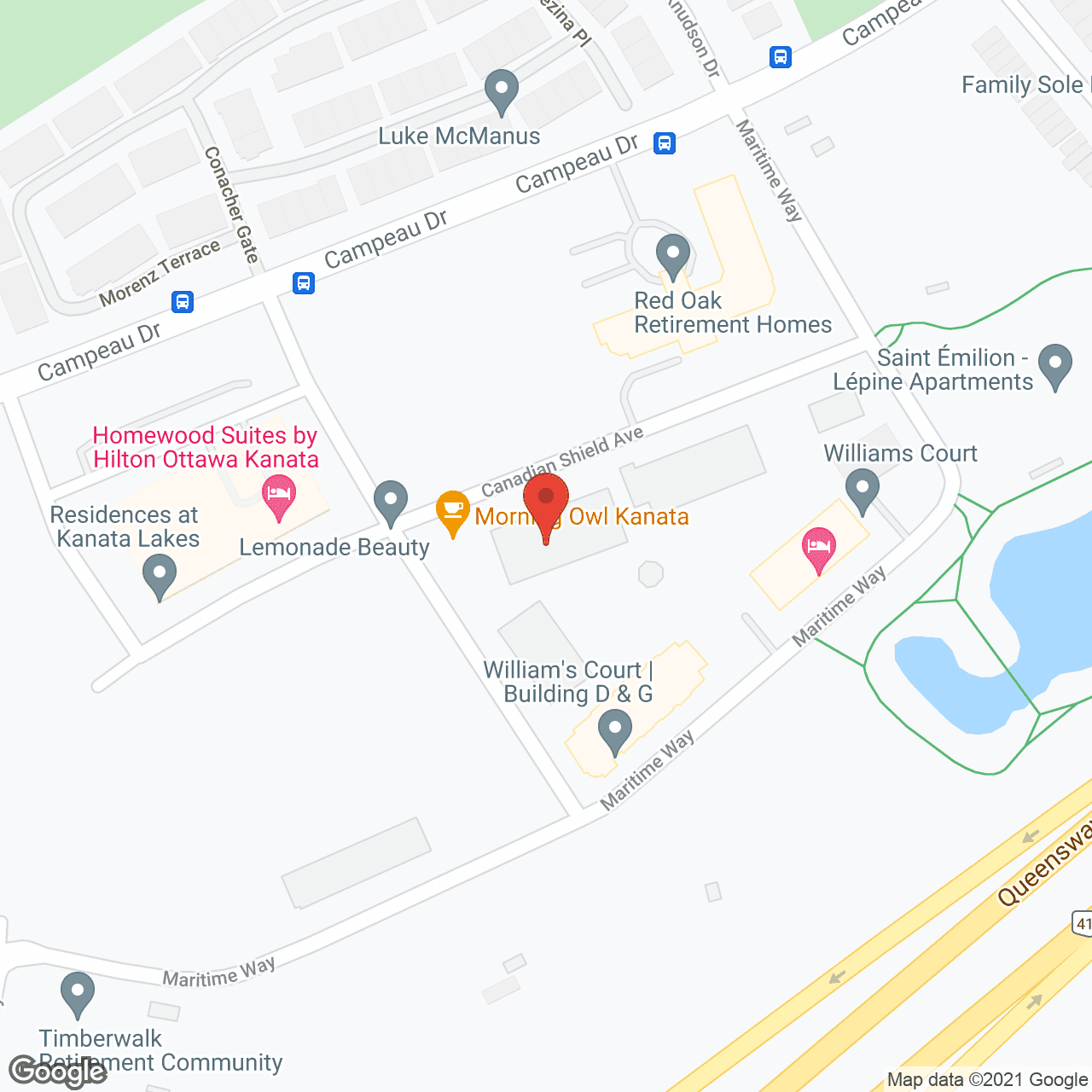 William's Court Building C in google map