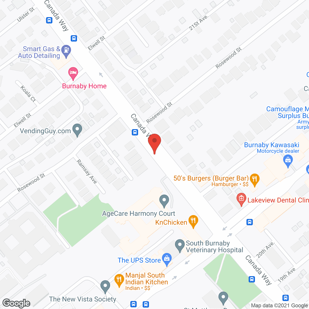 AgeCare Harmony Court Estate in google map