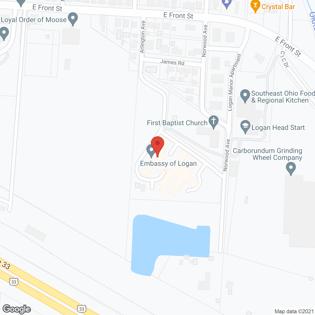 Logan Healthcare Ctr in google map