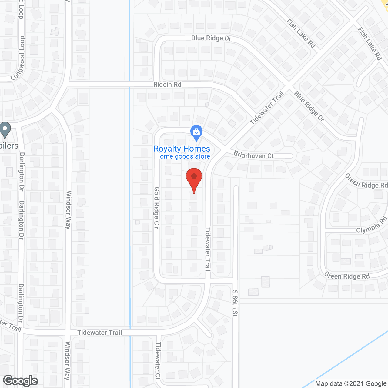 Mary Dunbar Assisted Living Facility in google map