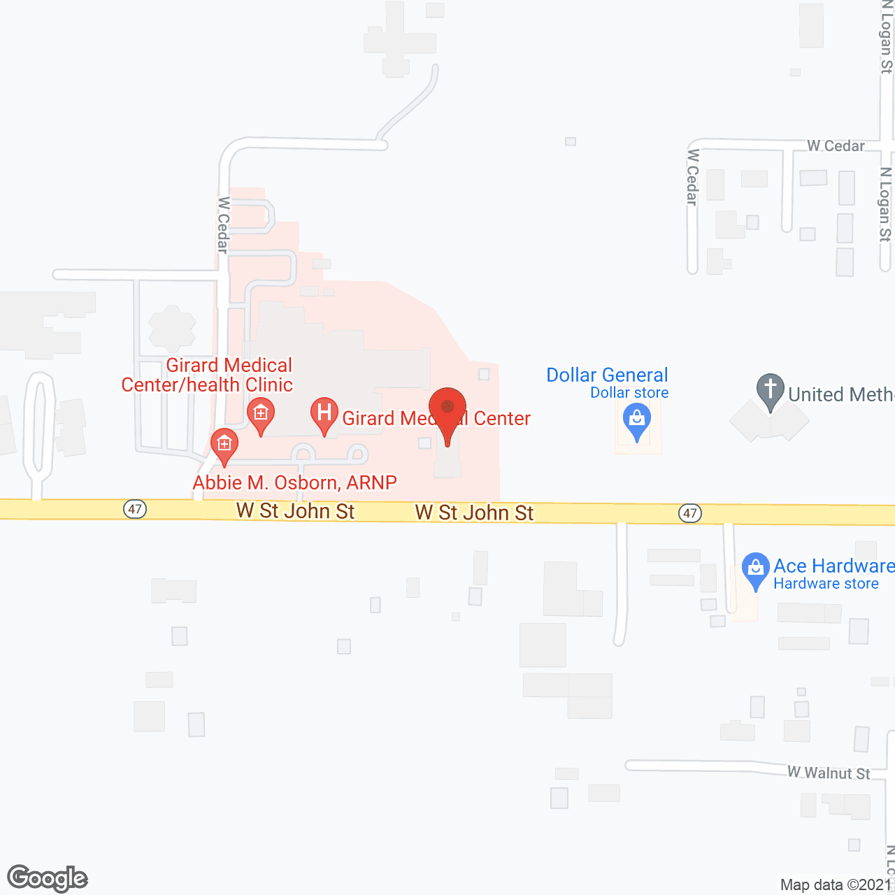 Home Health Agency Of Hospital in google map