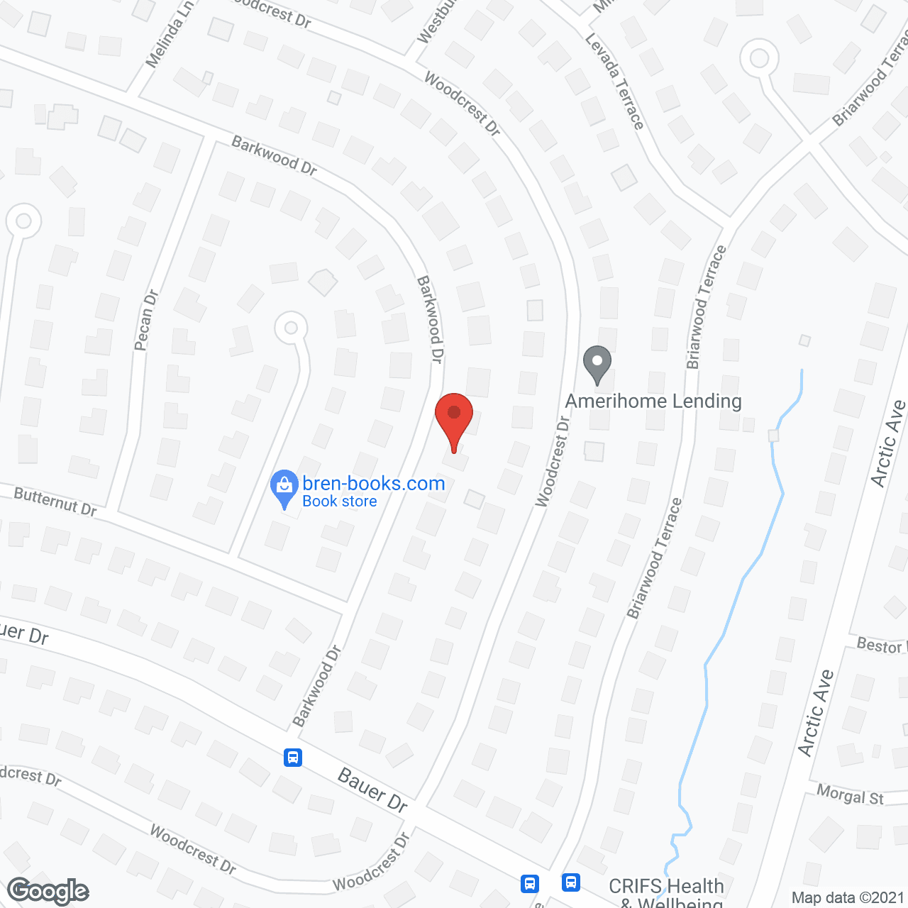 Serenity Assisted Living II in google map