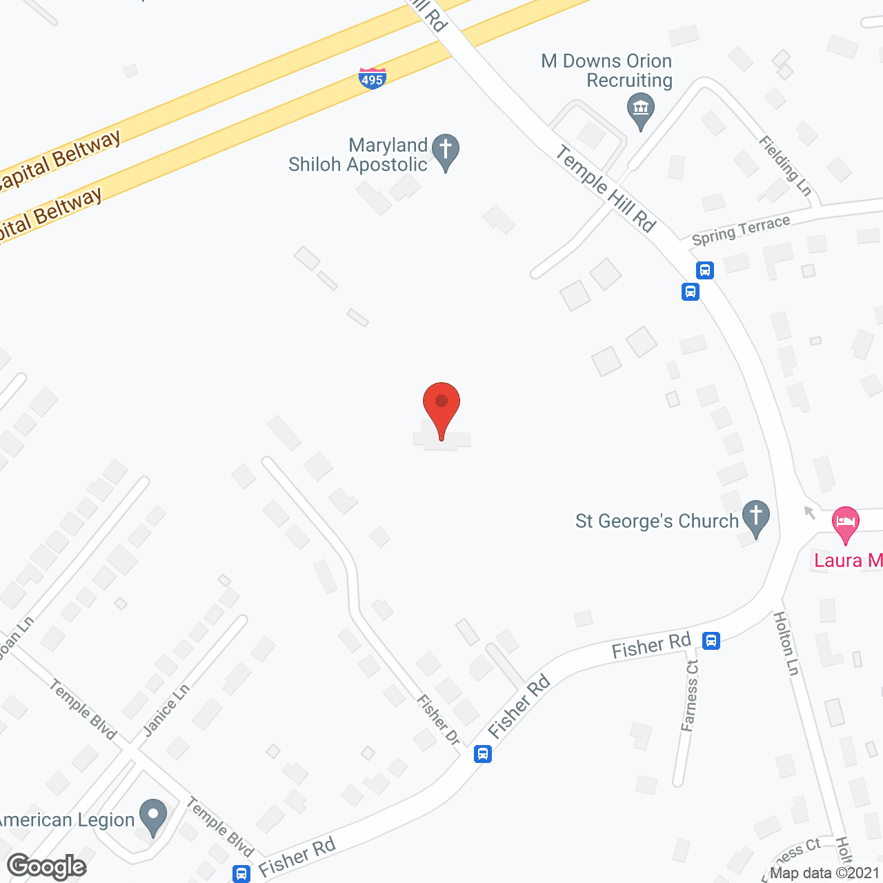 Henson Creek Assisted Living in google map