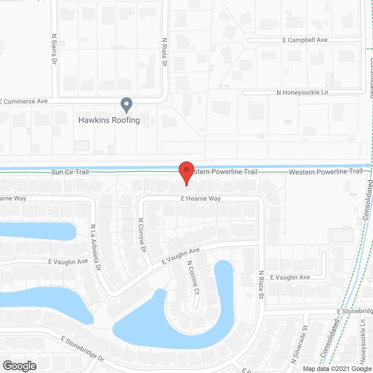 Serenity Assisted Living Home in google map