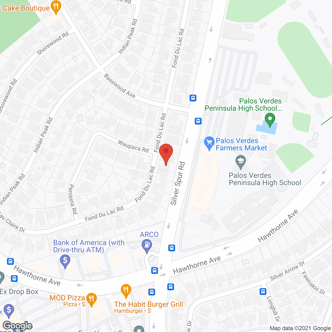 Courtyard Estates in google map