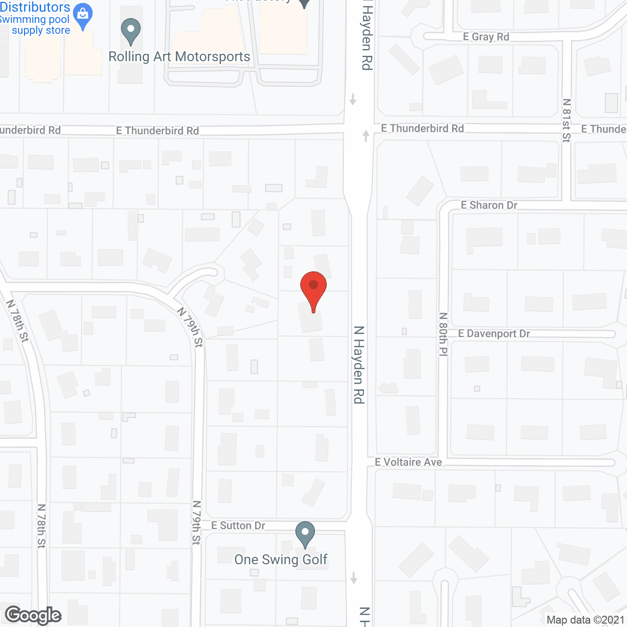 Sunrise Care Home - Hayden in google map