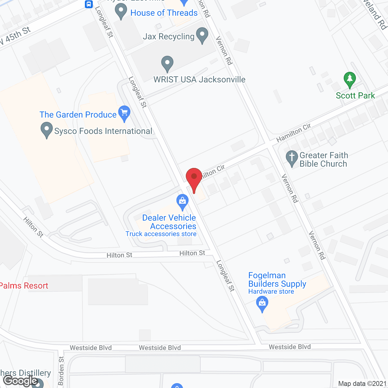 Bridge of Hope Assisted Living Facility in google map