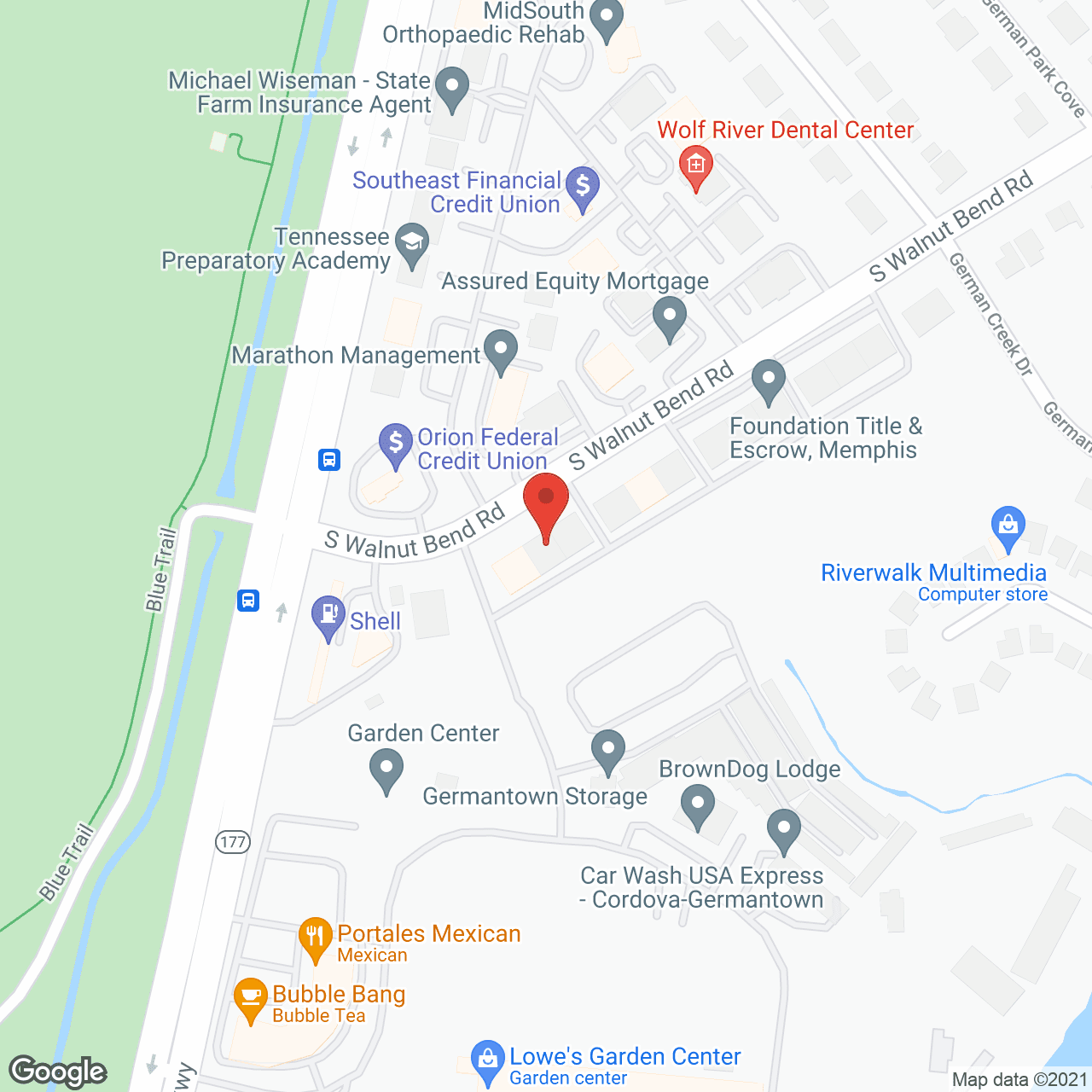 SYNERGY Home Care in google map
