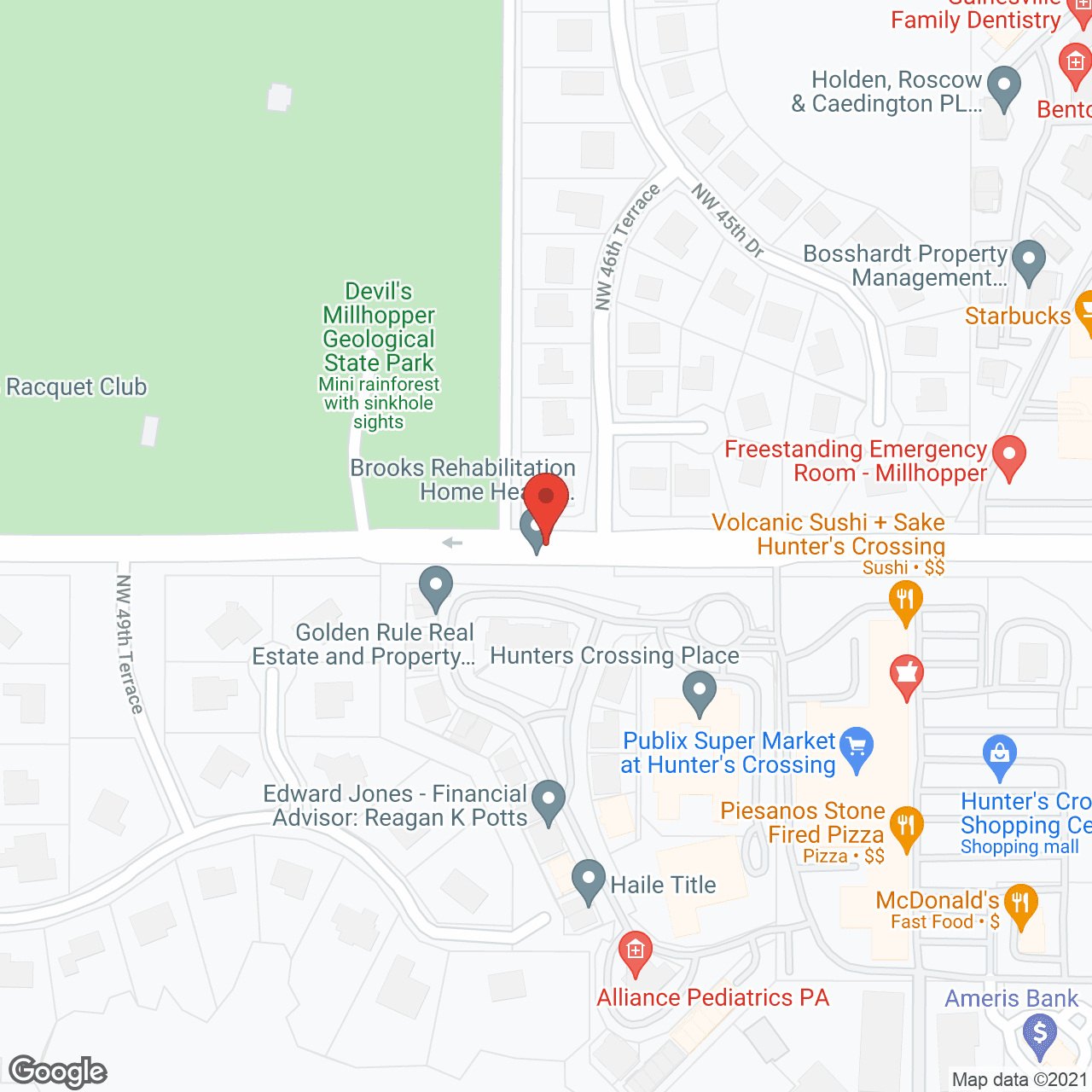 Trustwell Living at Hunters Crossing Place Memory Care in google map