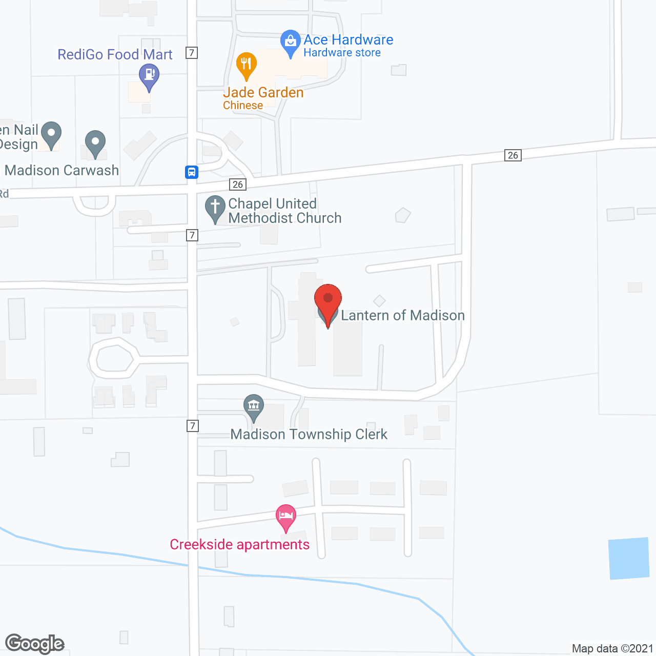 Lantern Of Madison in google map