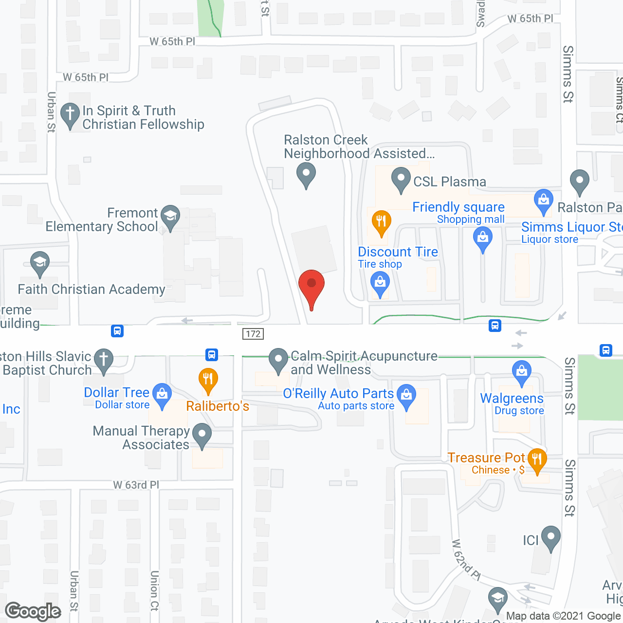 Ralston Creek Neighborhood Assisted Living and Memory Care in google map