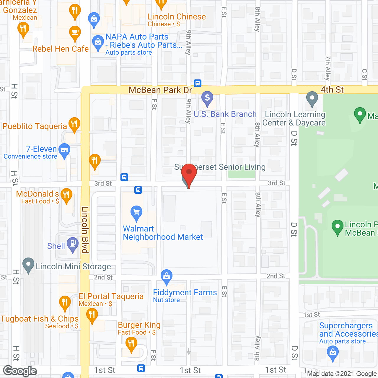 Summerset Lincoln Memory Care in google map
