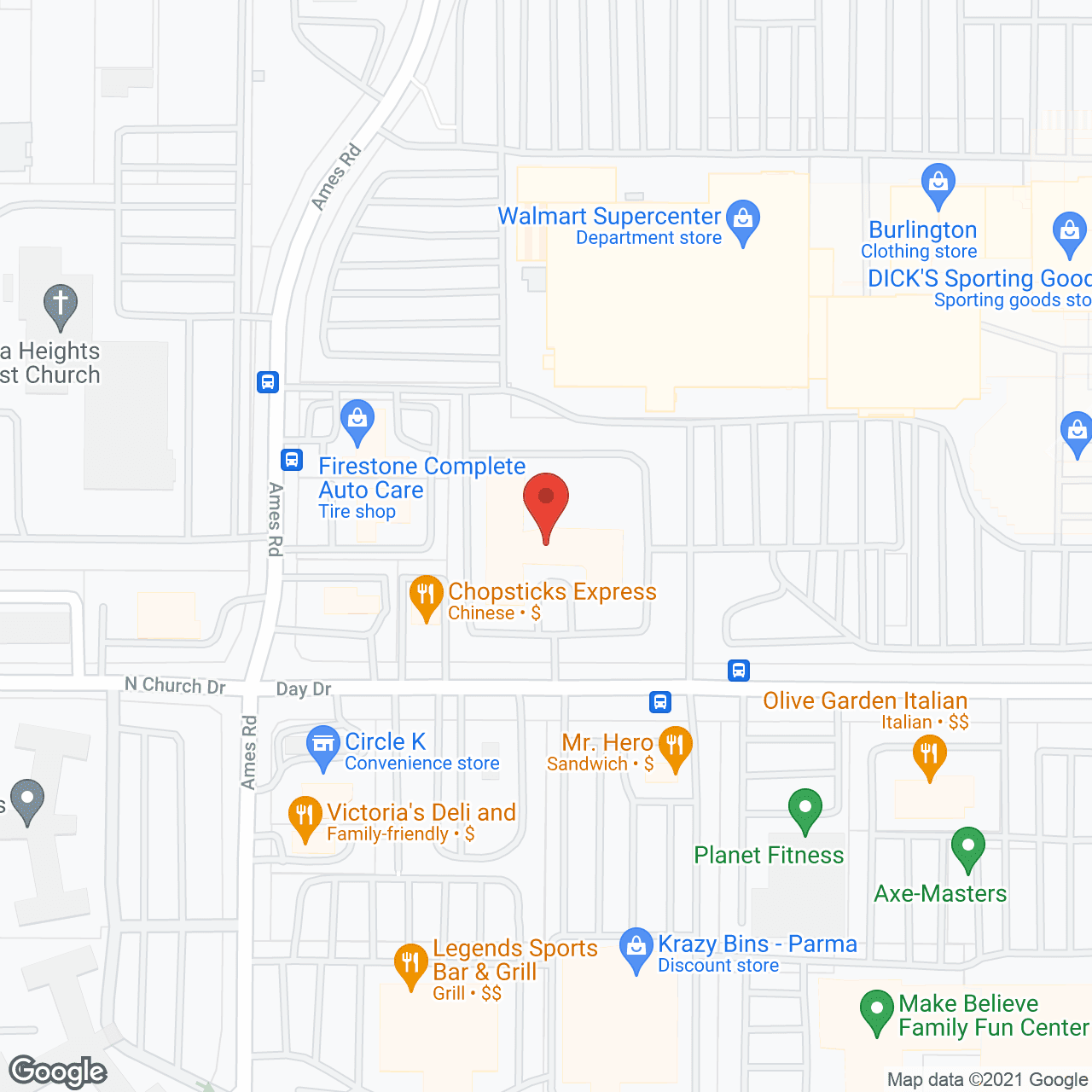 Vista Springs Greenbriar in google map