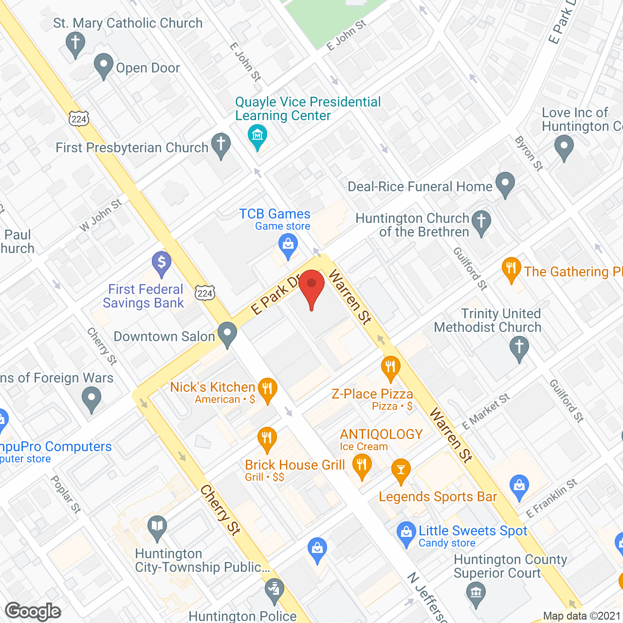 Park Lofts at Huntington in google map