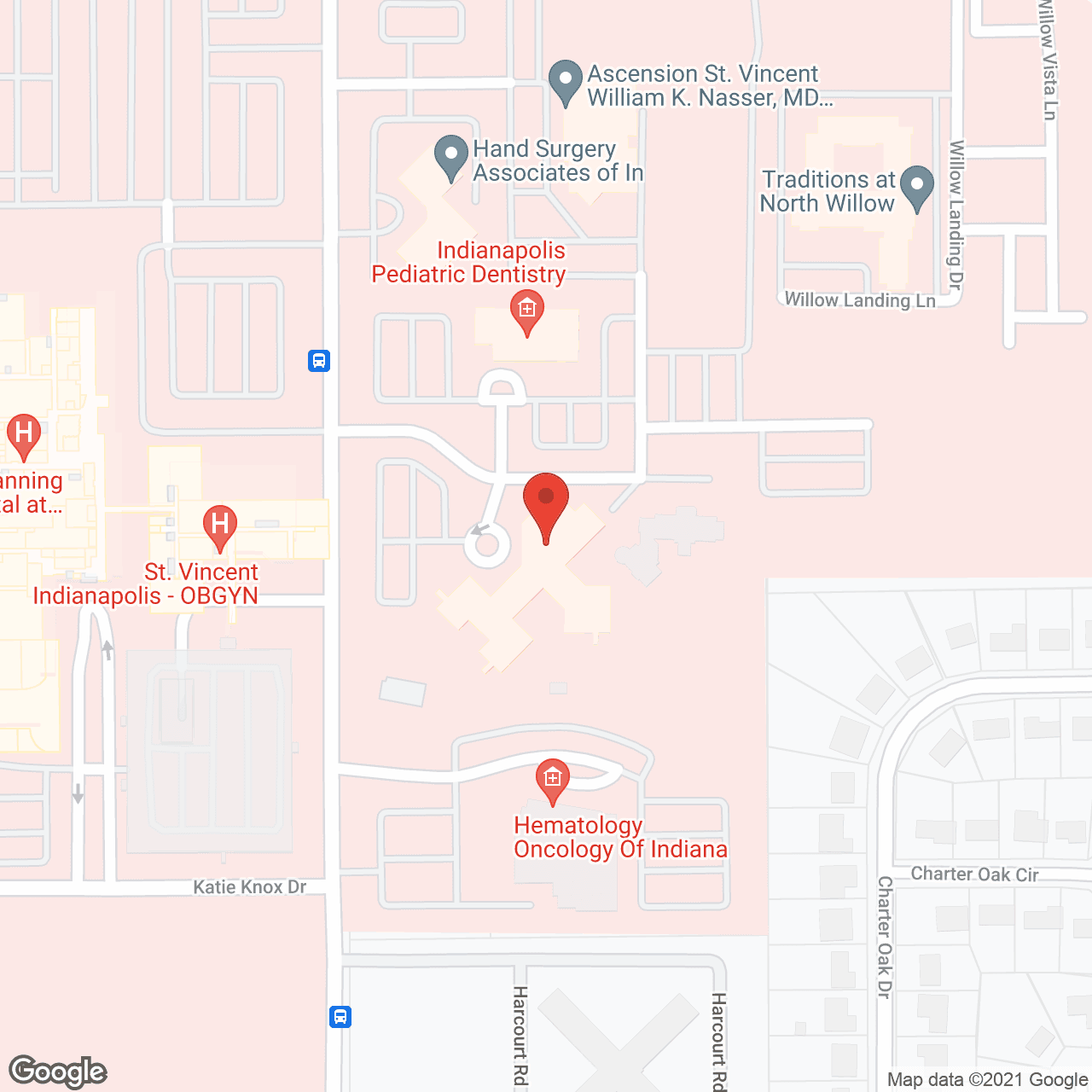 Home Health Svc-St Vincent in google map