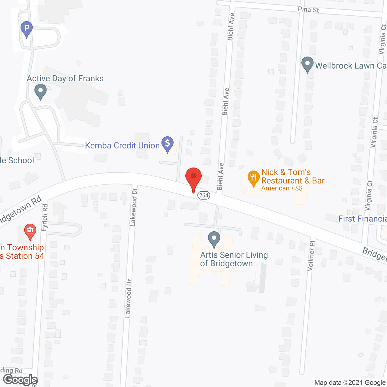 Artis Senior Living of Bridgetown in google map