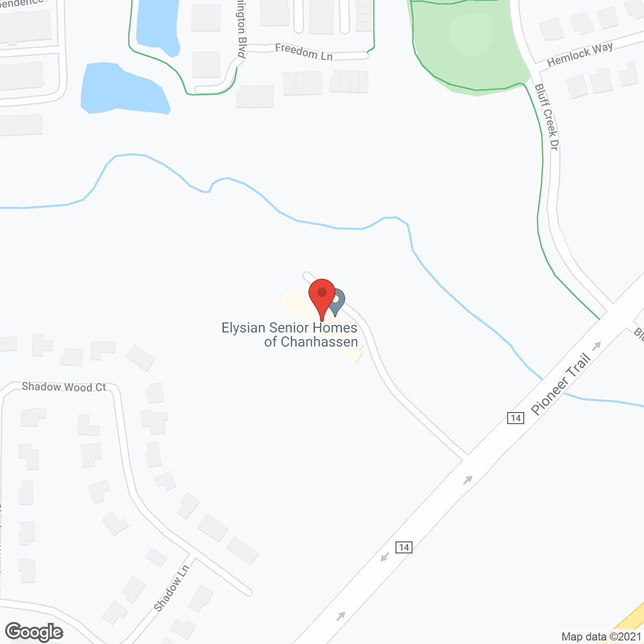 Olive Branch Estates in google map