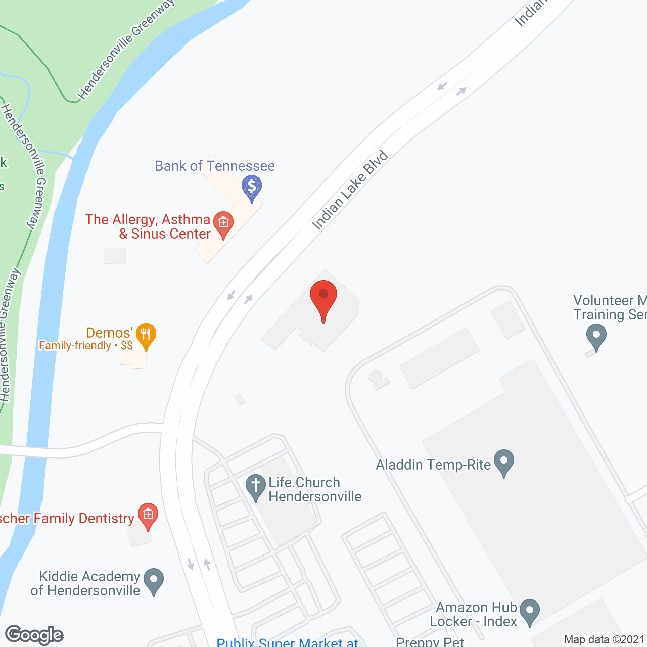 Hickory Hills Alzheimer's Special Care Center in google map