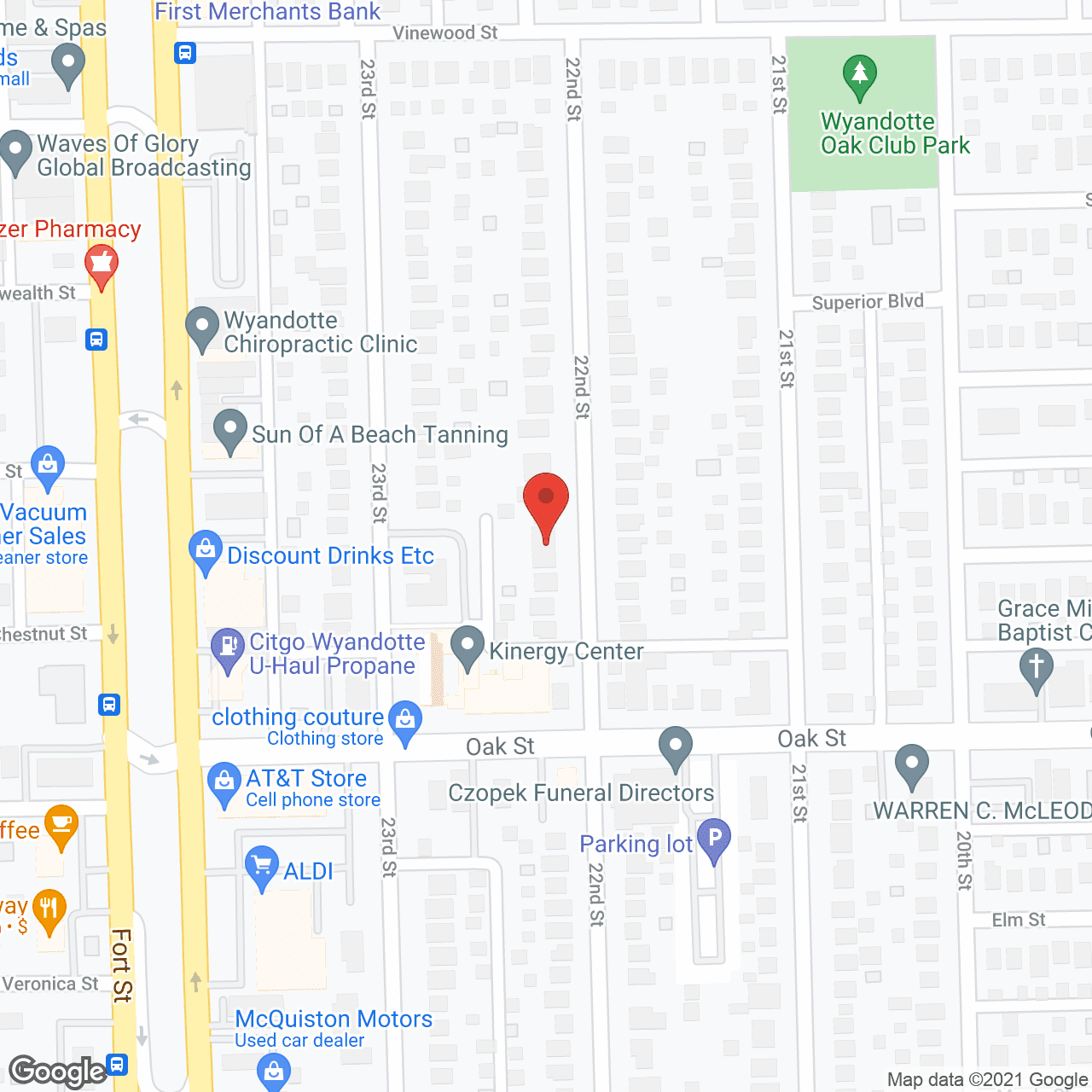 22nd Street Senior Care in google map