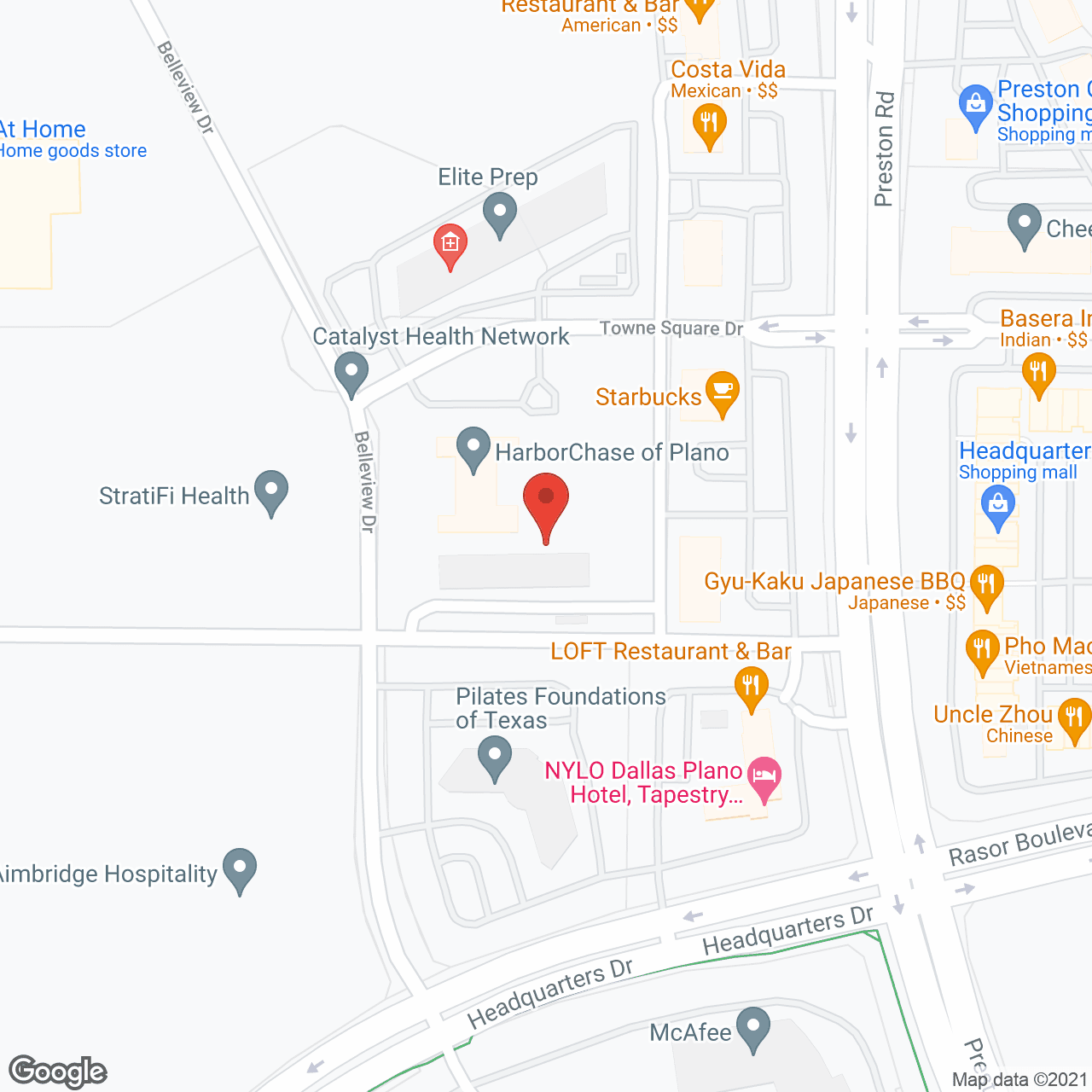 HarborChase of Plano in google map