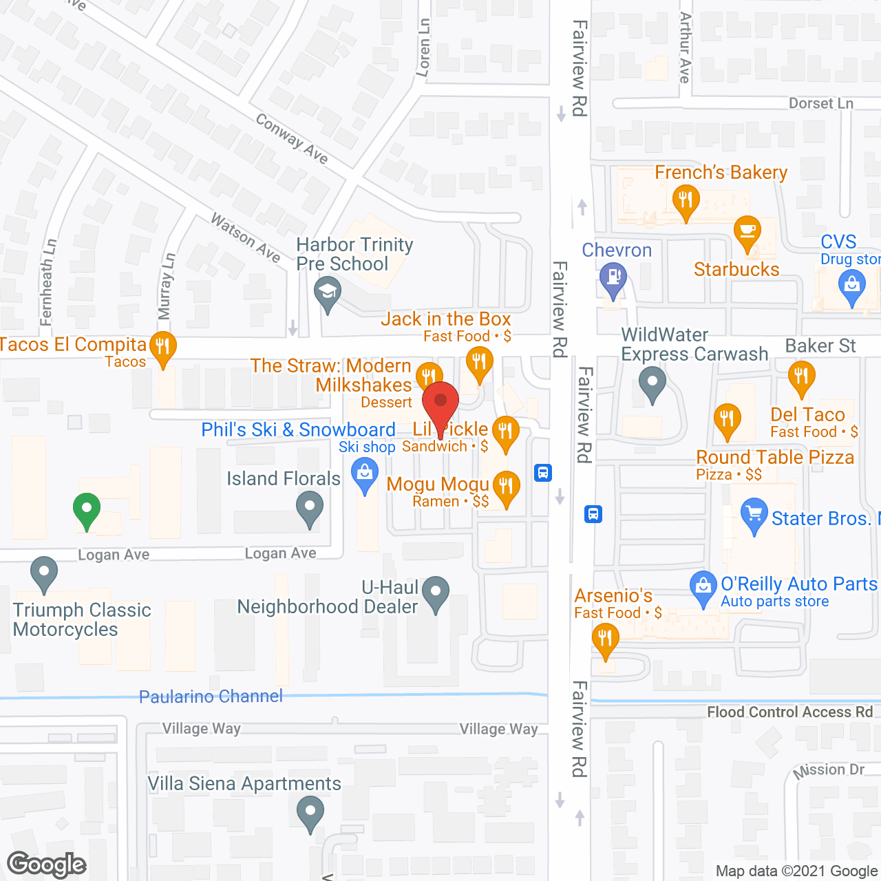 In Home Care Solutions - Costa Mesa in google map