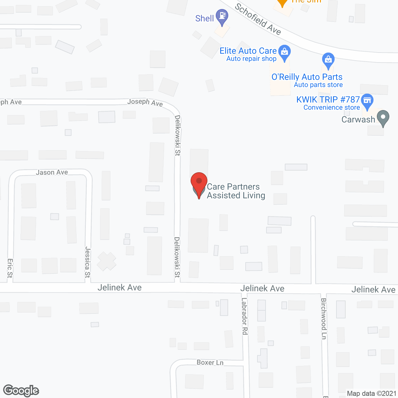 Care Partners Assisted Living and Memory Care Weston in google map