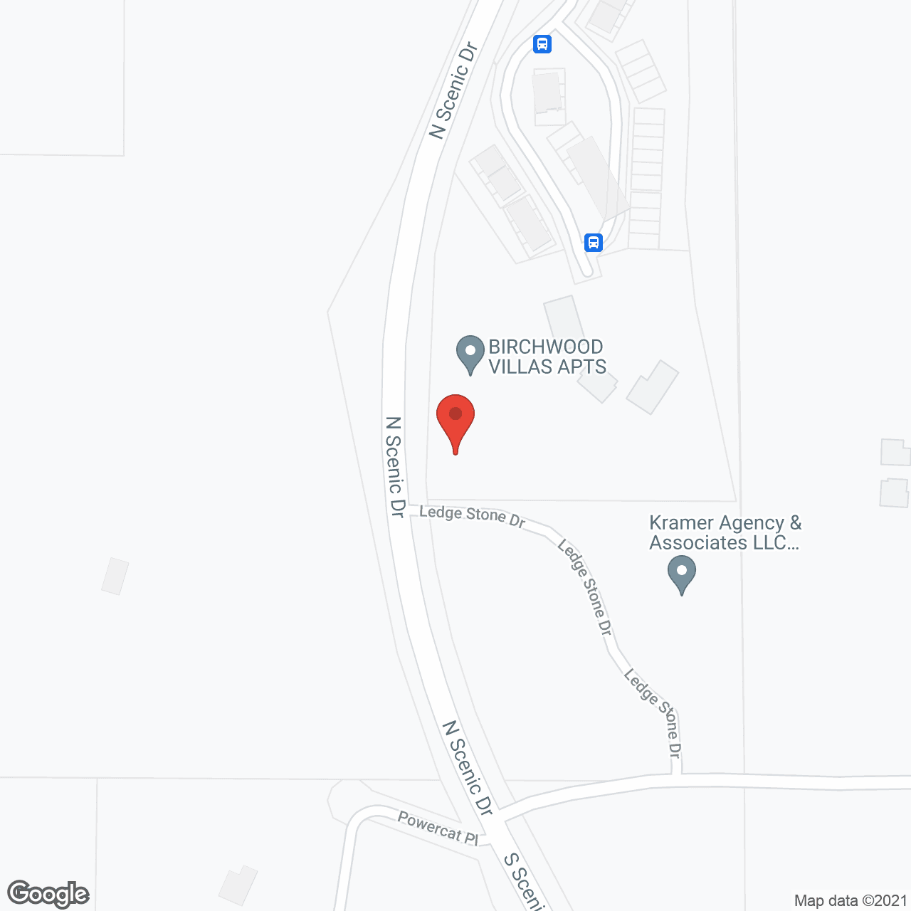 Birchwood Villas in google map
