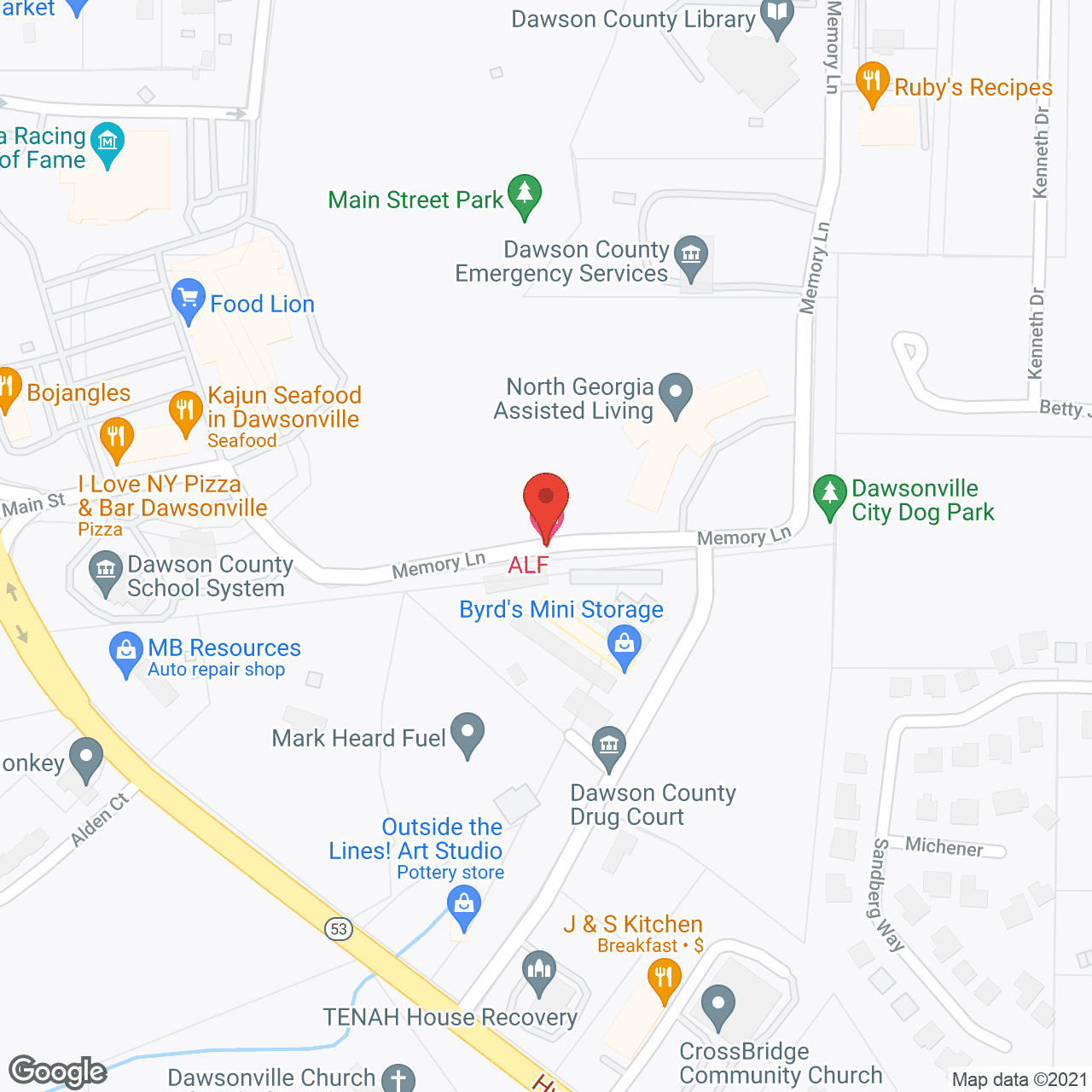North Georgia Assisted Living in google map