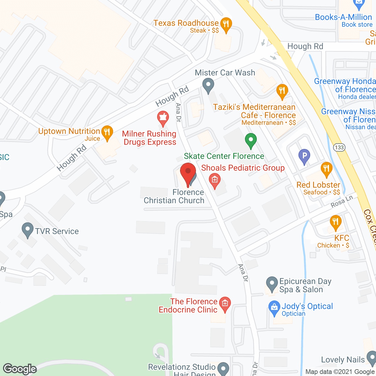 Hilltop at Glenwood in google map