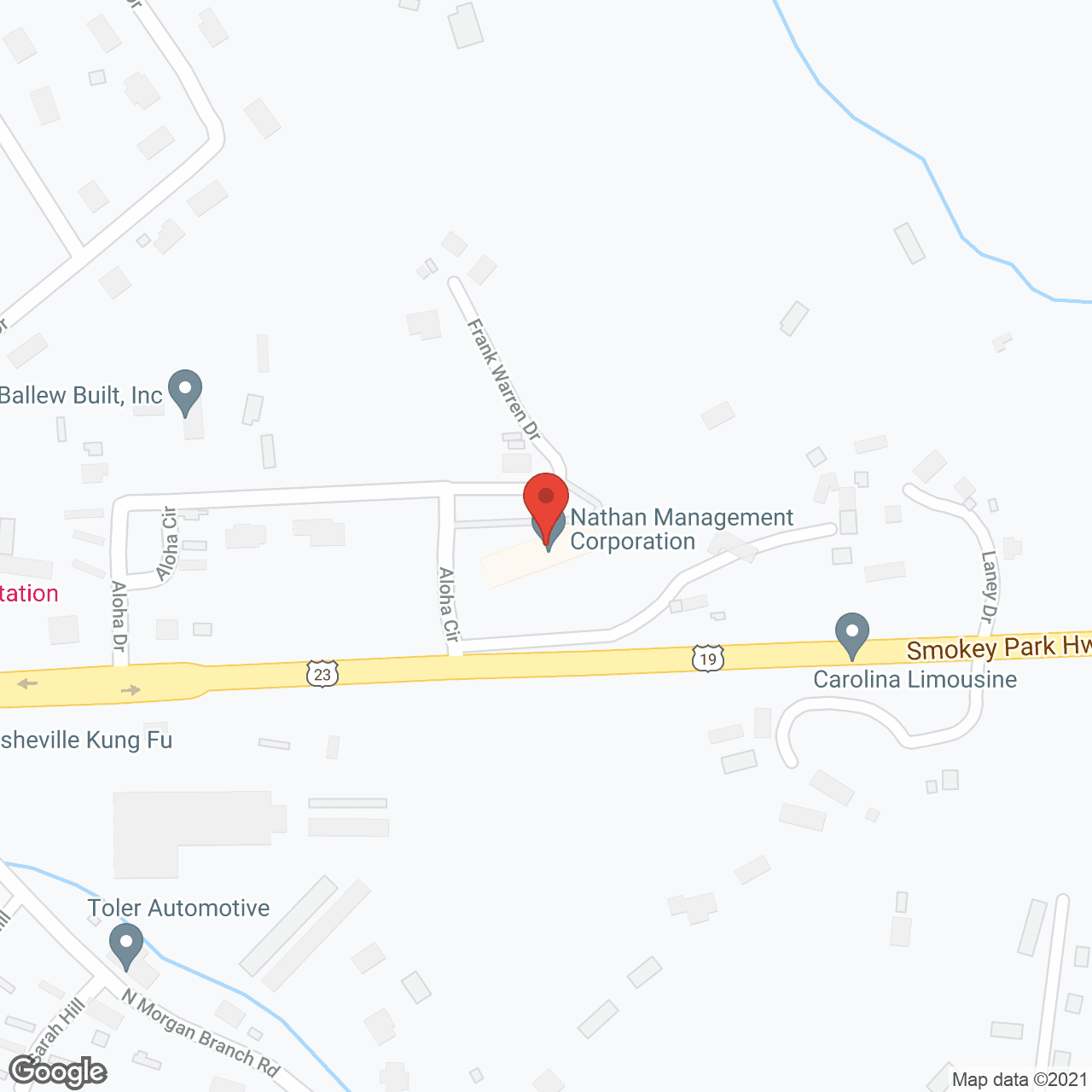 Hominy Valley Retirement Center in google map